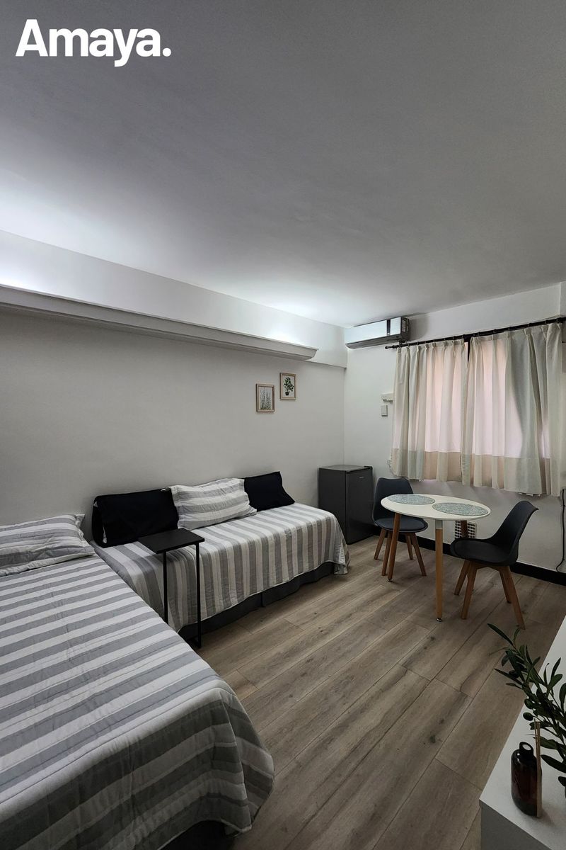 Alquiler temporario | Monoambiente | USD 550 + gastos | 22 m² | Arenales 2300, Recoleta